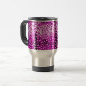 Mug De Voyage L'amour coule,Purle_ (Devant gauche)