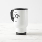 Mug De Voyage L'Amour de l'État de NIU Huskies (Devant gauche)