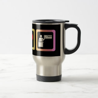 Mug De Voyage l'amour de paix enseignent