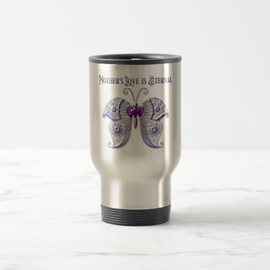Mug De Voyage L'amour d'une mère est éternel (Centre)