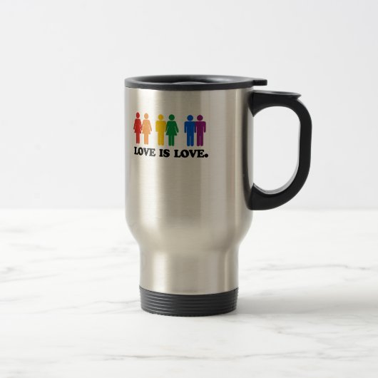 Mug De Voyage L'amour est amour (Droit)