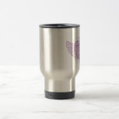 Mug De Voyage L'amour est d'III étrange (Centre)