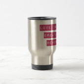 Mug De Voyage L'Amour Est Le Plus Grand Revenge (Centre)