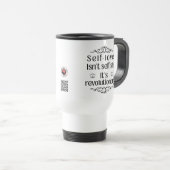 Mug De Voyage L'amour-propre n'est pas égoïste (Devant droit)