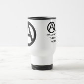 Mug De Voyage L'anarchie m'obtient par le jour ouvrable (Centre)