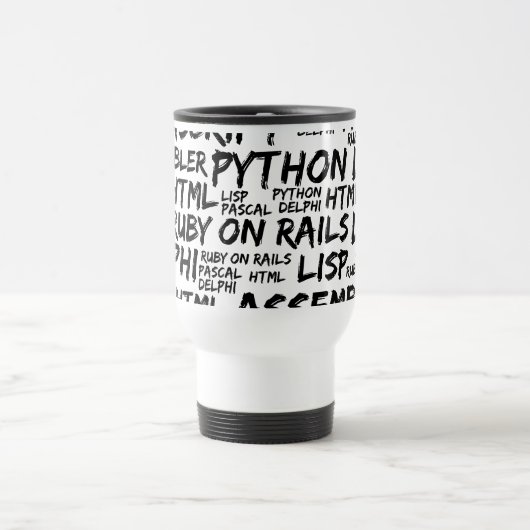 Mug De Voyage Langues de programmation, Langues informatiques, C (Centre)