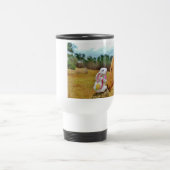 Mug De Voyage Lapin blanc et Cheval jaune (Centre)