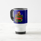 Mug De Voyage Lapin de Noël (Devant gauche)