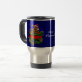 Mug De Voyage Lapin de Noël (Devant gauche)