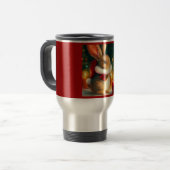 Mug De Voyage Lapin de Noël 1 (Devant gauche)