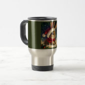 Mug De Voyage Lapin de Noël 4 (Devant gauche)