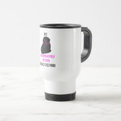 Mug De Voyage Lapin drôle avec goût (Devant droit)
