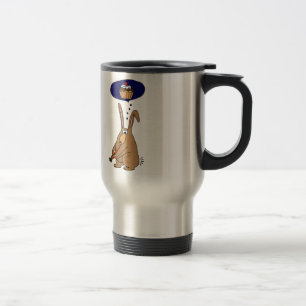 Mug De Voyage Lapin drôle qui déteste la bande dessinée de