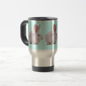 Mug De Voyage Lapin Mignon Kawaii (Devant gauche)