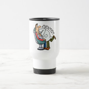 Mug De Voyage Large ouvert de dentiste
