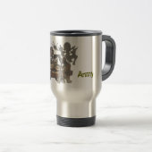 Mug De Voyage L'armée, Etats-Unis attaquent (Devant droit)