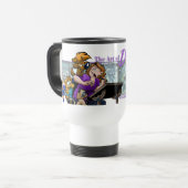 Mug De Voyage L'art du poisson de fond (Devant gauche)