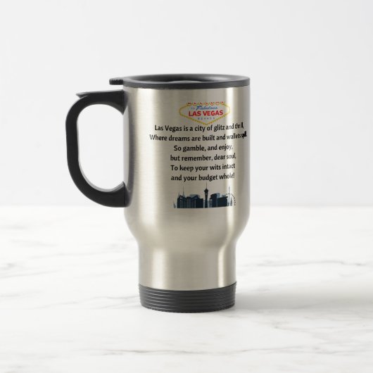 Mug De Voyage Las Vegas (Gauche)