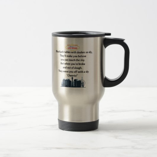 Mug De Voyage Las Vegas (Droit)