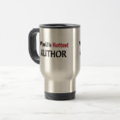 Mug De Voyage L'auteur le plus chaud des mondes (Devant gauche)