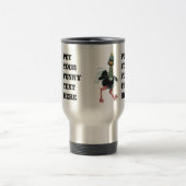Mug De Voyage L'autruche arctique à la course (Centre)