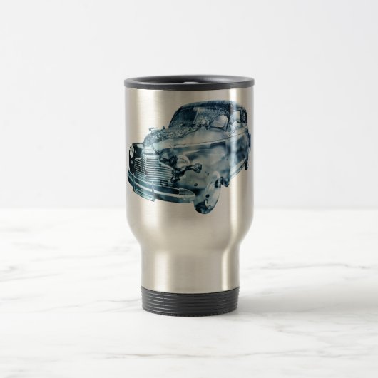 Mug De Voyage lavage de voiture double exposition (Centre)