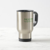 MUG DE VOYAGE L'AVENIR EST VEGAN (Devant droit)