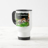 Mug De Voyage Lazy arrive le tigre de Sibérie (Devant gauche)