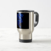 Mug De Voyage le bleu-dragon-noir-feu (Devant droit)