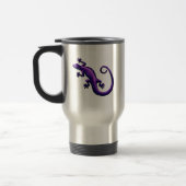 Mug De Voyage Le bleu pourpre de lézard de longue queue repère (Gauche)