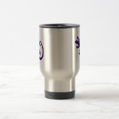Mug De Voyage Le bleu pourpre de lézard de longue queue repère (Centre)