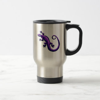 Mug De Voyage Le bleu pourpre de lézard de longue queue repère