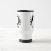 Mug De Voyage Le bonheur de Husky est à quatre pattes (Centre)