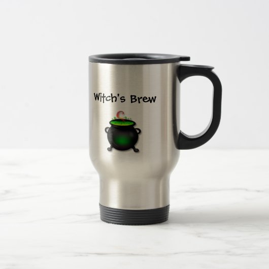 Mug De Voyage Le Brew de la sorcière/tasse de balai (Droit)