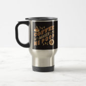 Mug De Voyage Le Café Drôle Me Fait Poop (Gauche)