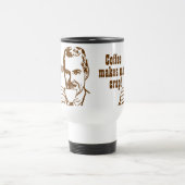 Mug De Voyage Le café m'incite à chier ! (Centre)