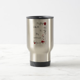 Mug De Voyage Le calme est mon super-pouvoir   Confiance en soi 