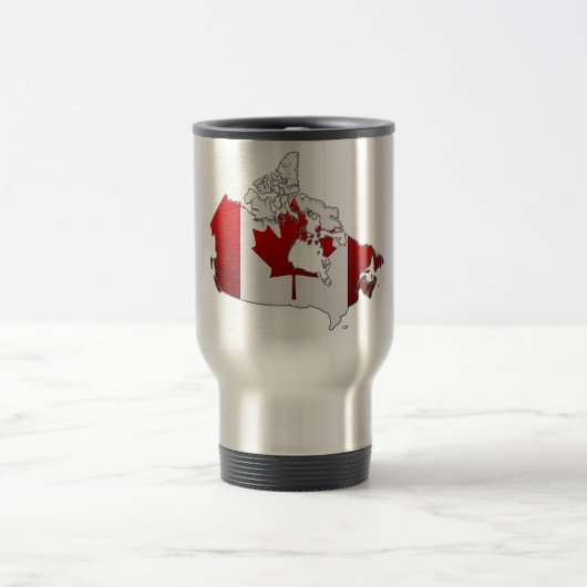 Mug De Voyage Le Canada : Carte (Centre)