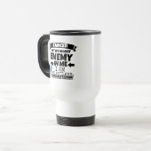 Mug De Voyage Le cancer de la thyroïde a rencontré son plus (Devant gauche)