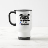 Mug De Voyage Le cancer de la thyroïde a rencontré son plus (Gauche)