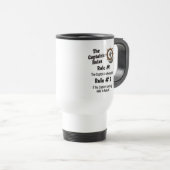 Mug De Voyage Le capitaine a toujours raison (Devant droit)