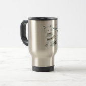 Mug De Voyage Le chat barre l'amant (Devant gauche)