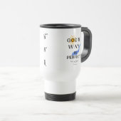 Mug De Voyage Le Chemin de Dieu parfait (Devant droit)