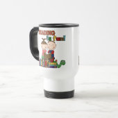 Mug De Voyage Le chiffre lecture de bâton d'enfants est (Devant gauche)