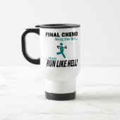 Mug De Voyage Le chimio final courent beaucoup - Cancer ovarien (Gauche)