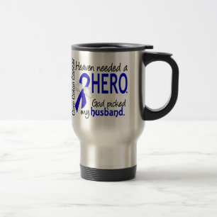Mug De Voyage Le ciel a eu besoin d'un mari de cancer du colon