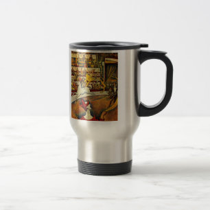 Mug De Voyage Le cirque de Georges Seurat (1891)