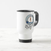 Mug De Voyage Le clan de Kirkpatrick Badge (Devant droit)
