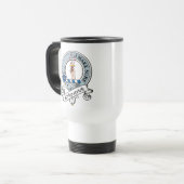 Mug De Voyage Le clan de Kirkpatrick Badge (Devant gauche)