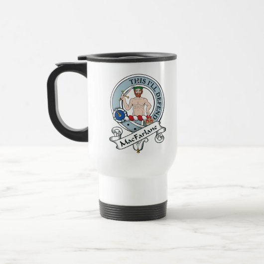 Mug De Voyage Le clan de MacFarlane Badge (Gauche)